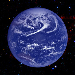 Our unique planet from space. The elements of this image furnished y NASA.