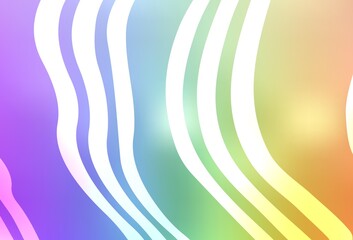 Light Multicolor vector template with lines.