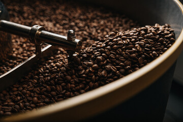 Roasting coffee