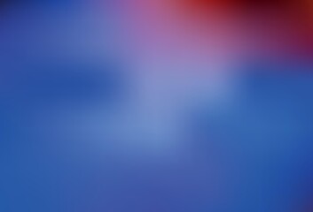Light Blue, Red vector abstract blurred layout.