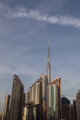 Fototapeta na wymiar Big city life in Dubai