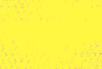 Light Pink, Yellow vector pattern with spheres.