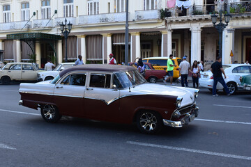 Antique cars of Havana, Cuba