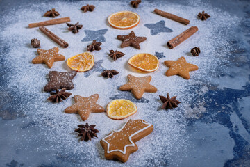 christmas gingerbread cookies