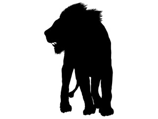 ライオンシルエット_6