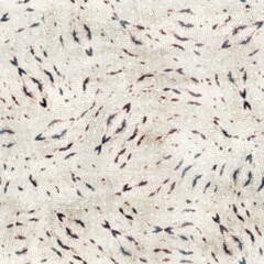 Seamless old aged tapestry rug kilim pattern. High quality illustration. Sun bleached red, burnt orange, and turquoise blue colored vintage Turkish style rug design. Antique carpet graphic design.