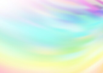 Light Multicolor, Rainbow vector abstract blurred template.