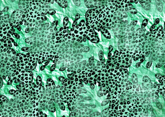 abstract leopard print texture design	

