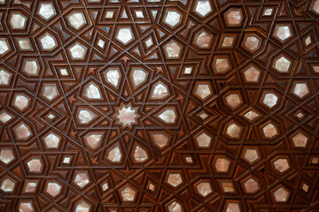 Ottoman art example of Mother of Pearl inlays from Turkey