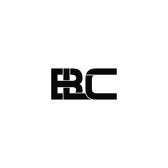 blc letter original monogram logo design