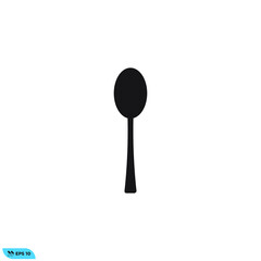 Icon vector graphic of spoon