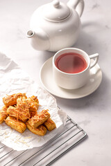 tea and cookies