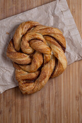 Cardamom Bun twist on paper bag