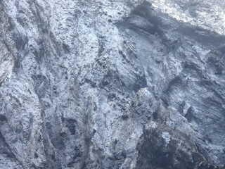 雪の山肌のテクスチャー素材