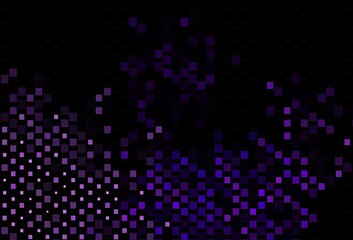 Dark Purple vector texture with rectangular style.