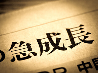 「急成長」の見出し