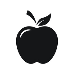 Apple icon design. Apple fruit. isolated on white background
