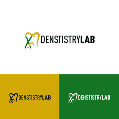 Initial Letter X Dental Dentist Logo concept. Dentistry Brand and Dental Care Logo template