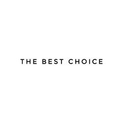 Naklejka na ściany i meble ''The best choice'' Lettering