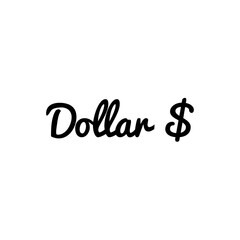 ''Dollar'' Lettering