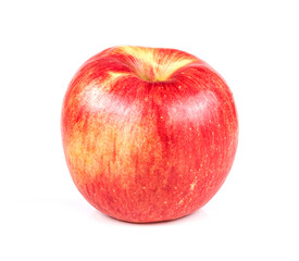 Fresh red apple isolated on white. With clipping path