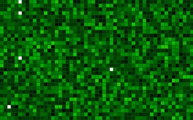 Light Green vector backdrop with rectangles, squares.