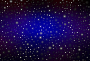 Dark Blue, Red vector background in Xmas style.