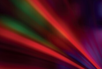 Dark Green, Red vector glossy abstract layout.