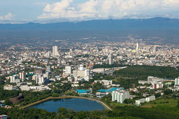 Fototapeta premium view of the city