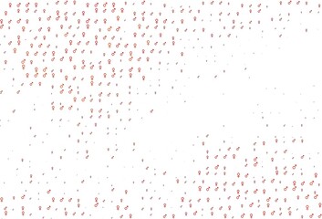 Light orange vector background with gender symbols.