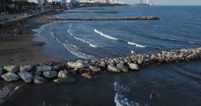 Playa Veracruz M&eacute;xico Dron