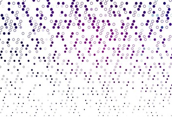 Light Purple, Pink vector cover with spots.
