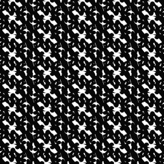 Black and White seamless pattern