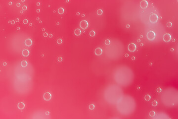 red abstract background with water drops