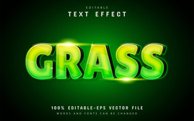 Modern text effect with orange gradient