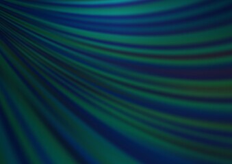 Dark BLUE vector pattern with bubble shapes.