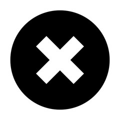 delete button icon vector