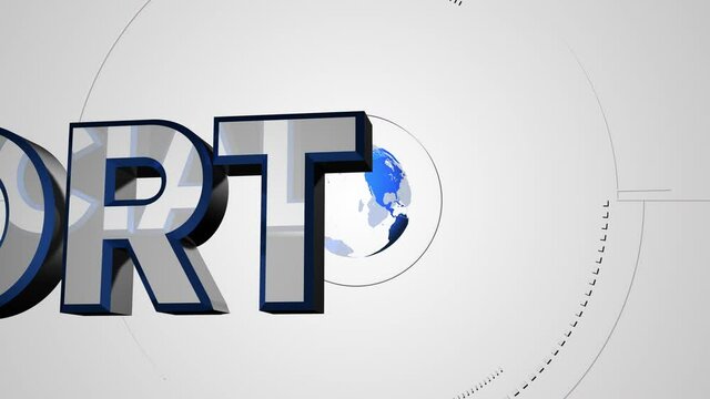 Animated News Special Report Open Intro