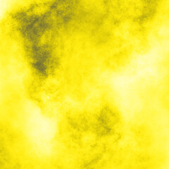 Yellow gradient, abstract background for design. Watercolor paint