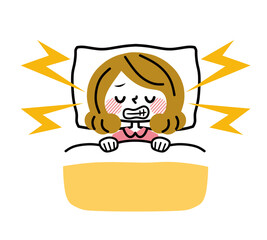 歯ぎしり　女性