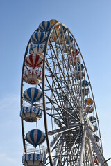 Ferris wheel in an amusement park in Thailand
