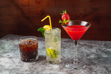 food foods tia pizza pasta alkogol fish salads drinks cocktails