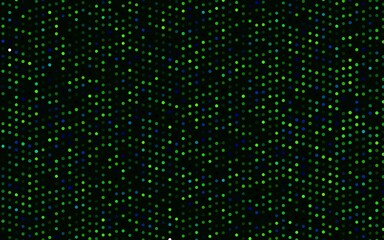 Dark Blue, Yellow vector backdrop with dots.