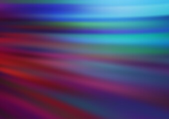 Dark Blue, Red vector pattern with lava shapes.