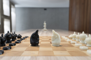 Thai chess board game