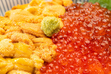 うにイクラ丼