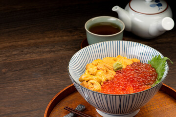 うにイクラ丼