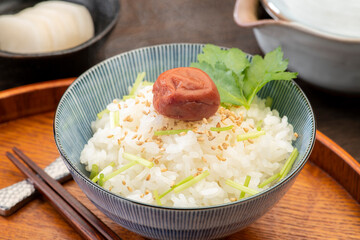 梅茶漬け