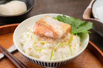 鮭茶漬け
