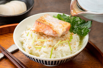 鮭茶漬け